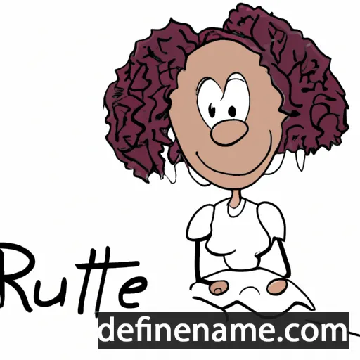 cartoon of the name Ruthie