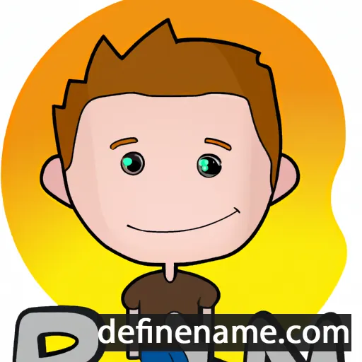 cartoon of the name Ryan