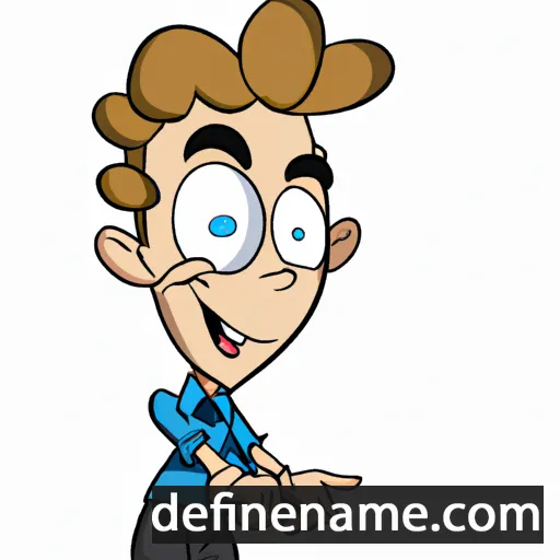 cartoon of the name Ryland