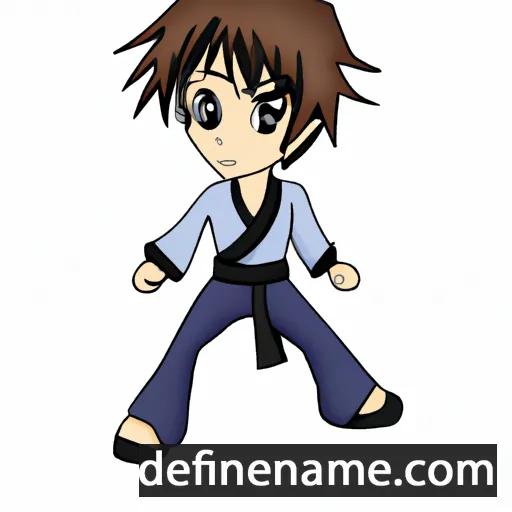 cartoon of the name Ryou