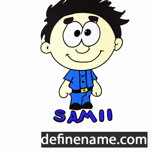 cartoon of the name Şamil