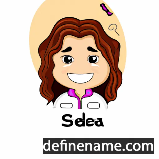 cartoon of the name Saeeda