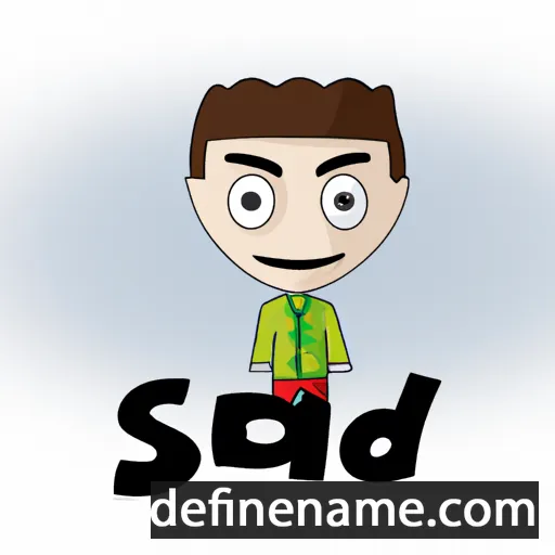 Saeid cartoon