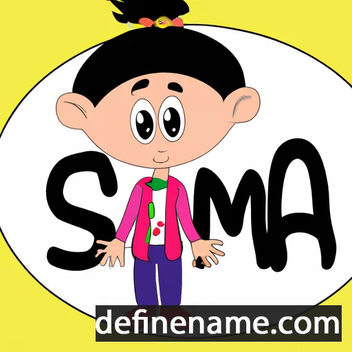 Saima cartoon