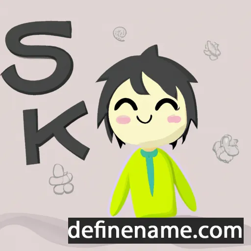 Saku cartoon