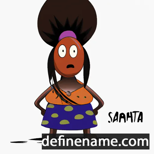 Salamatu cartoon