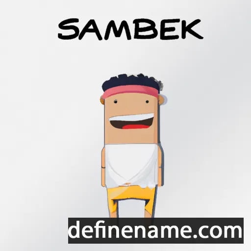 cartoon of the name Salambek