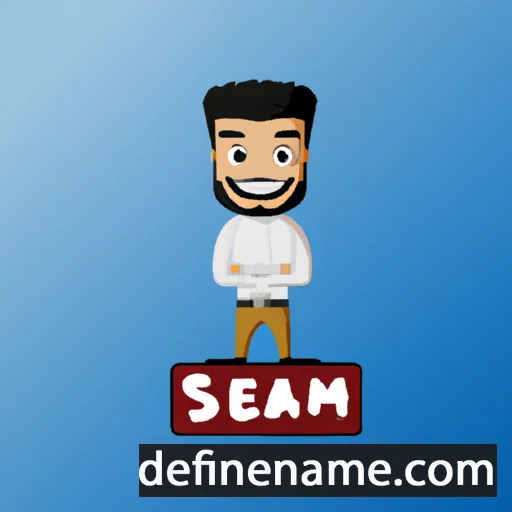 cartoon of the name Saleem