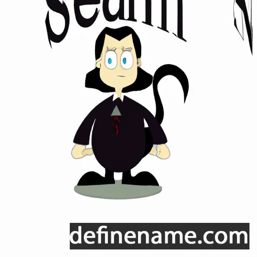 cartoon of the name Salem