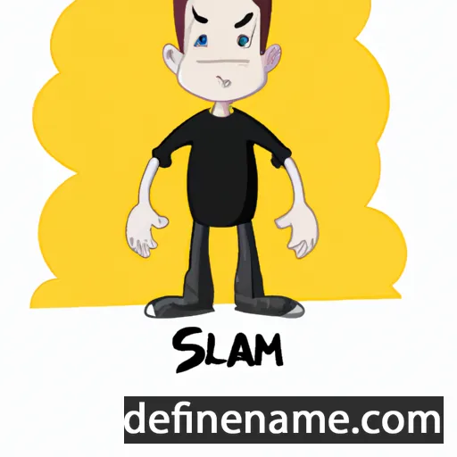 cartoon of the name Salem