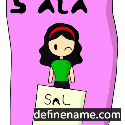 Salina cartoon