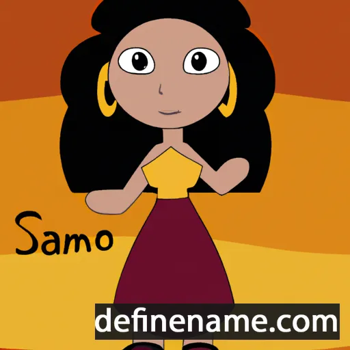 cartoon of the name Salome