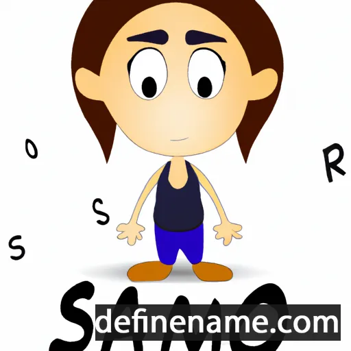 cartoon of the name Samar