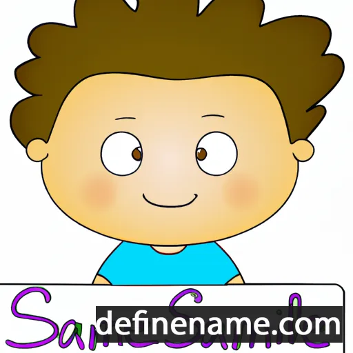 Samuele cartoon