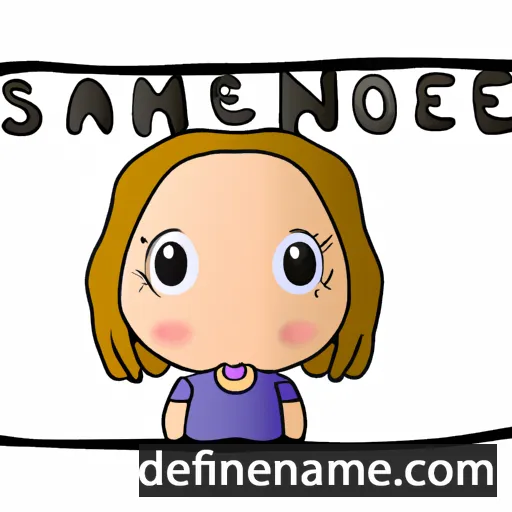 Sanne cartoon