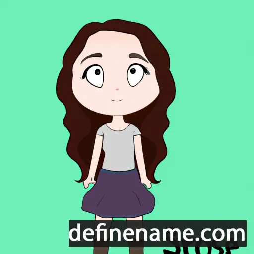 cartoon of the name Saoirse