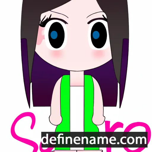 Saori cartoon