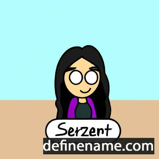 cartoon of the name Şehrazat