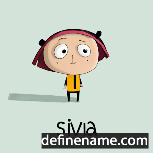 cartoon of the name Šiwa