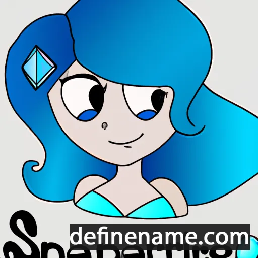 Sapphire cartoon