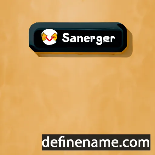 cartoon of the name Sarangerel