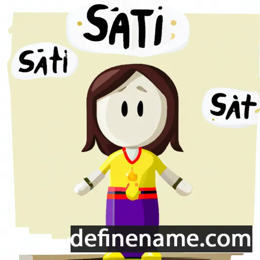 Sati cartoon