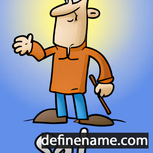 cartoon of the name Saul