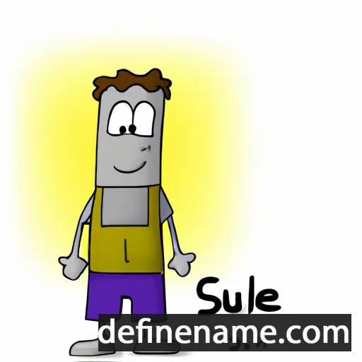 cartoon of the name Saule