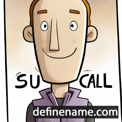 cartoon of the name Sauli