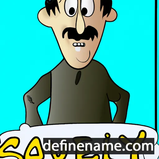 cartoon of the name Saveliy