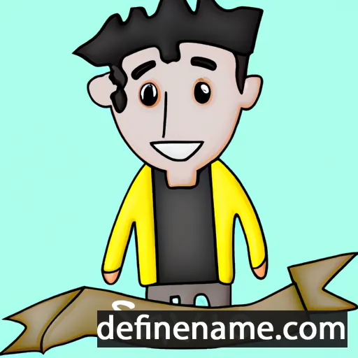 cartoon of the name Savino