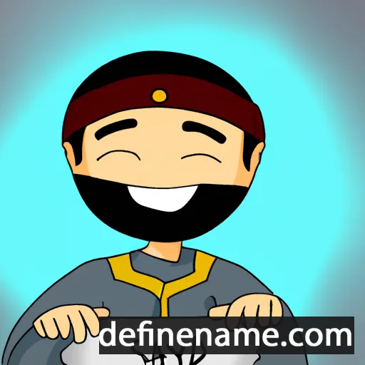 cartoon of the name Sayf ad-Din