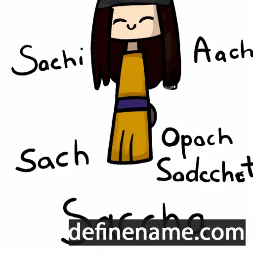 cartoon of the name Scáthach