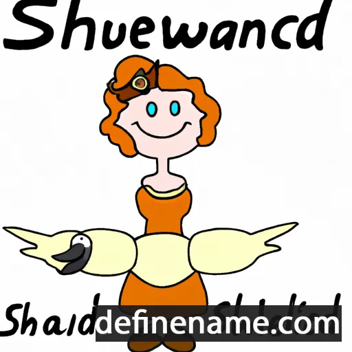 cartoon of the name Schwanhild