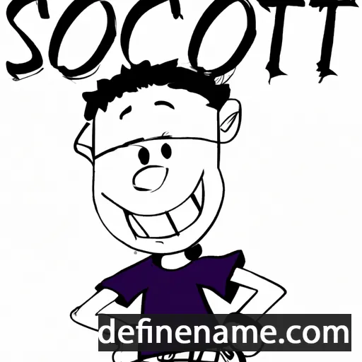 Scotty cartoon