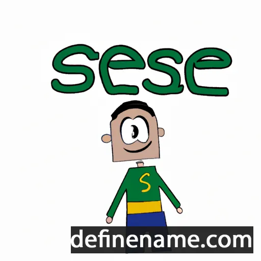 cartoon of the name Sé