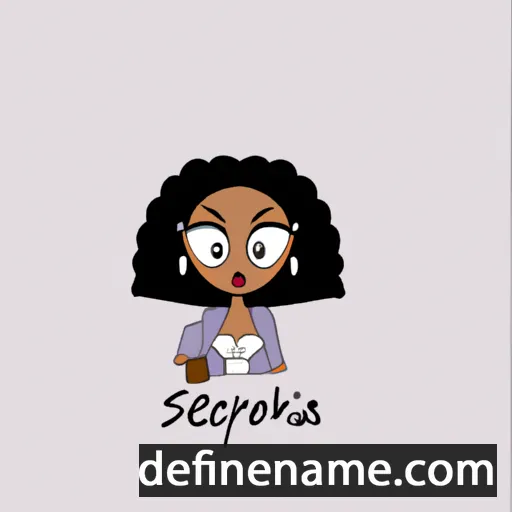 cartoon of the name Séphora