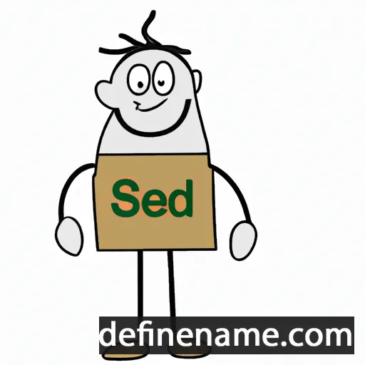 cartoon of the name Sead