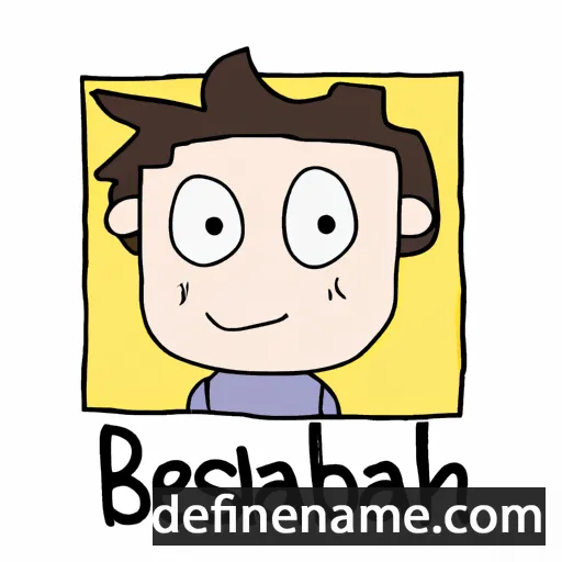 cartoon of the name Sebastián