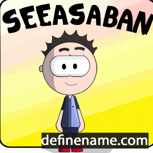 Sebastiaan cartoon