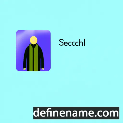 cartoon of the name Sechnall