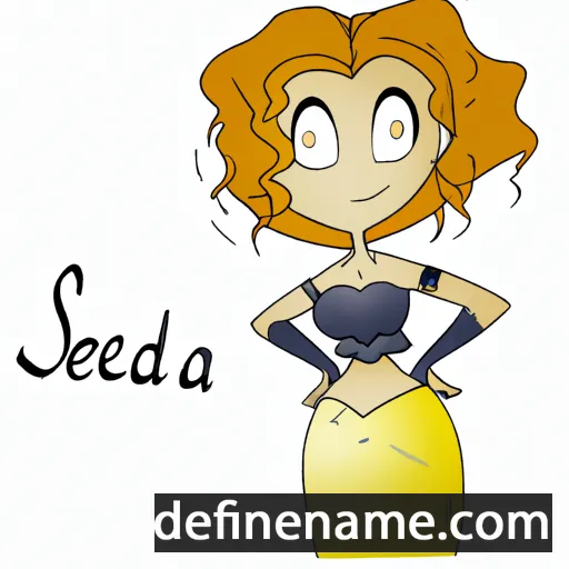 cartoon of the name Sedna