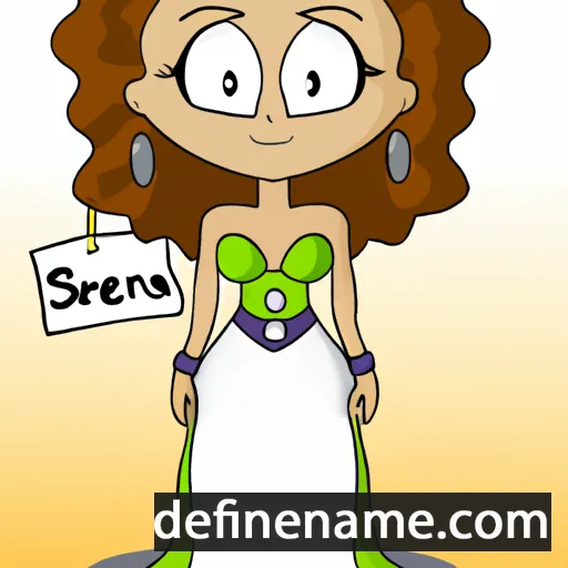 cartoon of the name Seffora