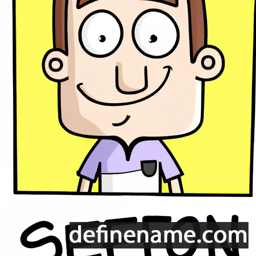 cartoon of the name Sefton