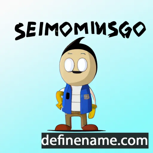 cartoon of the name Segismundo