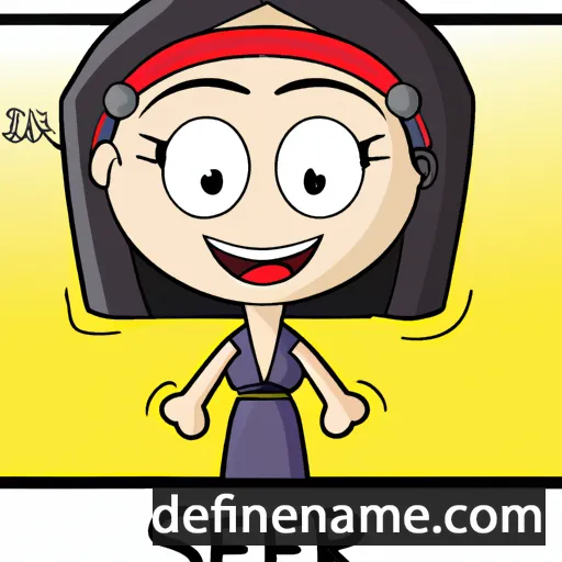 cartoon of the name Seher