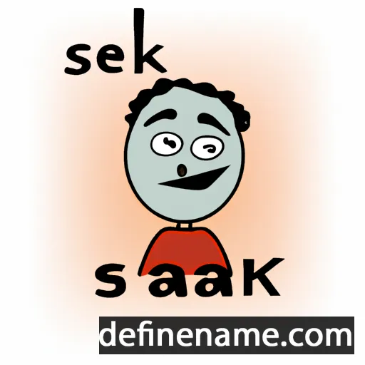 cartoon of the name Sekar