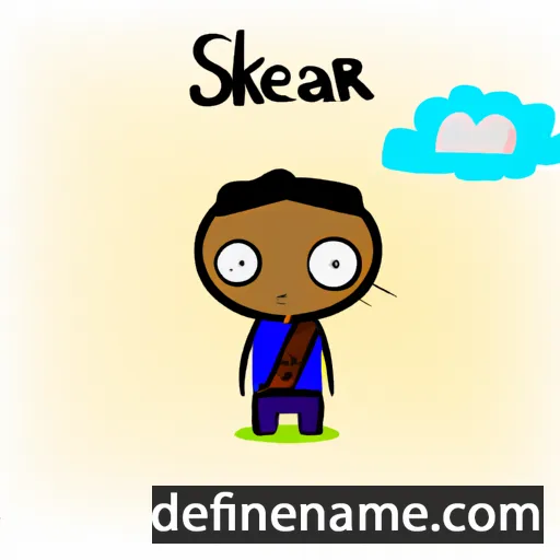 cartoon of the name Sekhar