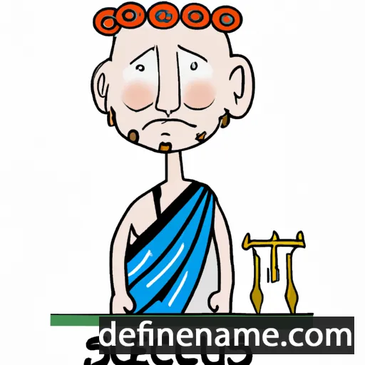 cartoon of the name Seleucus