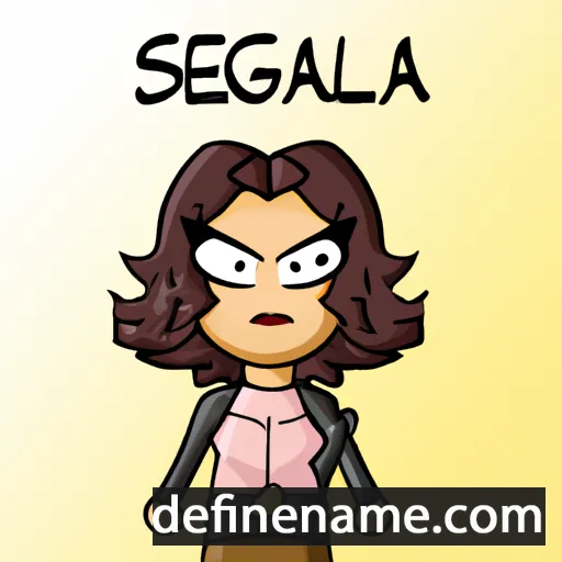 Selvaggia cartoon